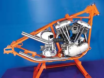 Exhaust Header 3 Piece Set Upsweep - V-Twin Mfg. 1