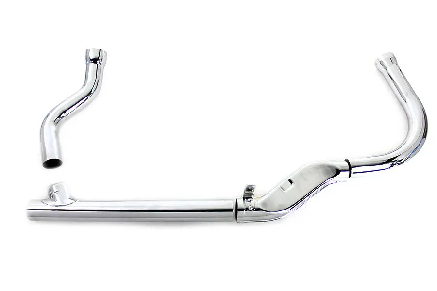 Duo Glide Exhaust Header Set Chrome - V-Twin Mfg. 1