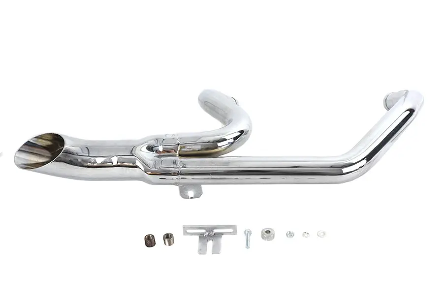 Wyatt Gatling Butte Exhaust System Chrome - V-Twin Mfg. 1