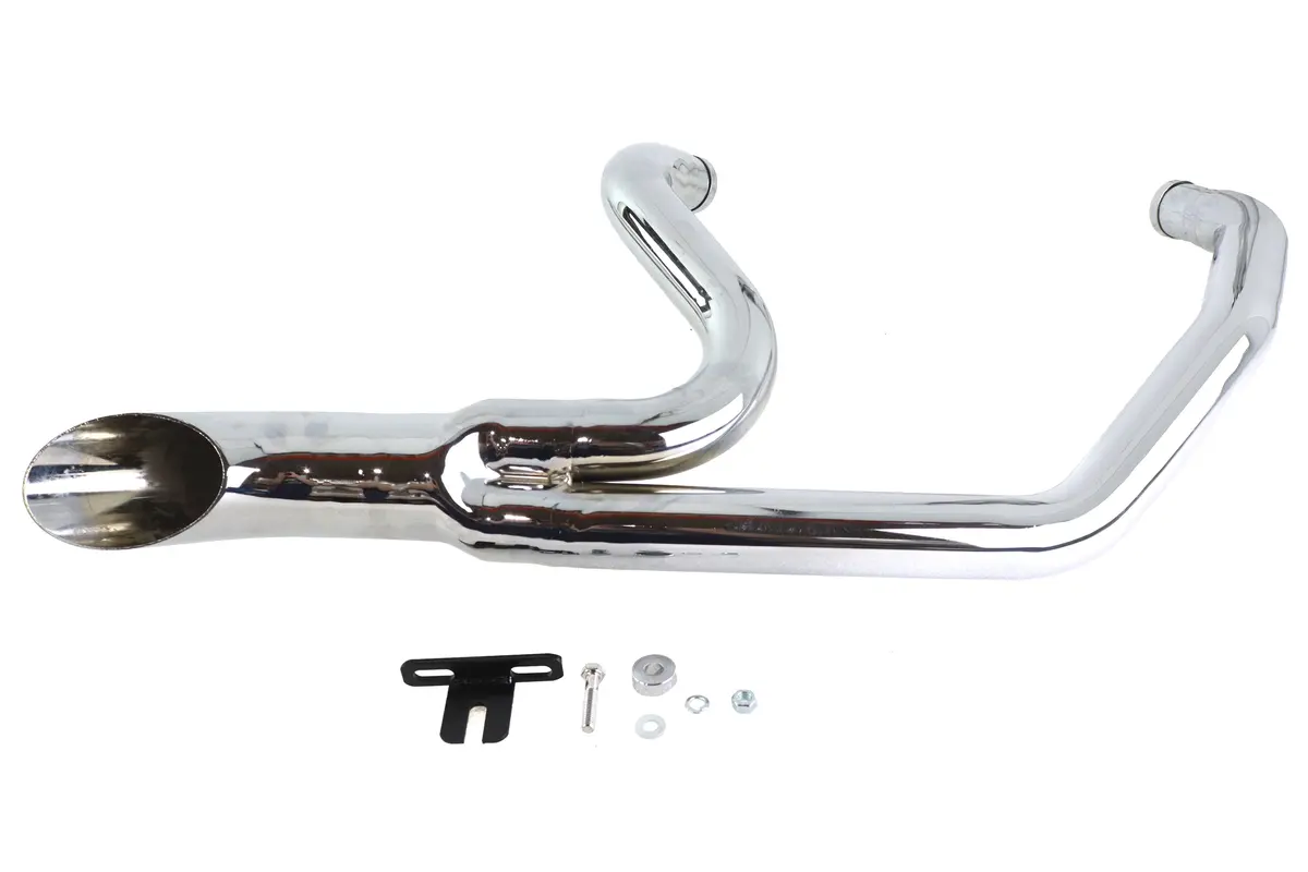 Wyatt Gatling Butte Exhaust System Chrome - V-Twin Mfg. 1