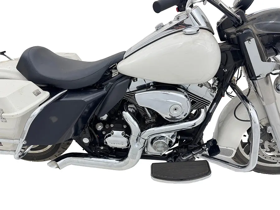 Speedster 1-3/4 Inch 2 Into 1 Exhaust Header Set Chrome - V-Twin Mfg. 1