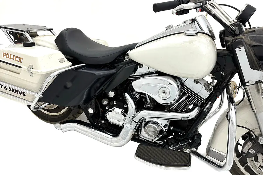 Speedster 1-3/4 Inch 2 Into 1 Exhaust Header Set Chrome - V-Twin Mfg. 1