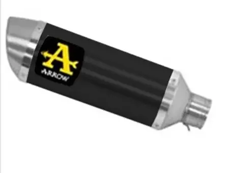 Arrow Suzuki Gsx-R 600/750 '08-10 Homologated Aluminium Dark Thunder Silencer For Arrow Mid-Pipe 71729Aon 1