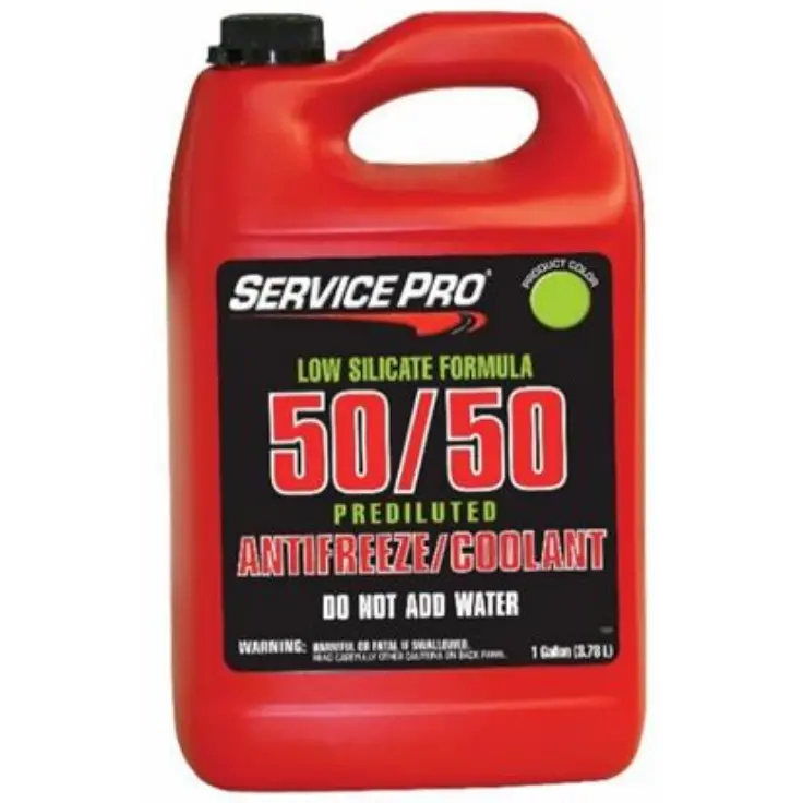 Service Pro® Antifreeze/Coolant Low Silicate Formula - 50/50 - Green - Ready To Use 1