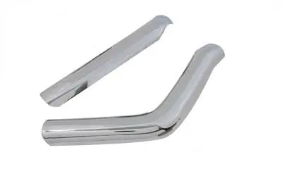 Front And Rear Heat Shield Set Smooth Style - V-Twin Mfg. 1