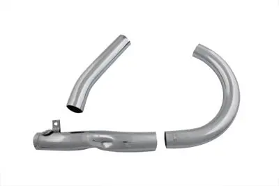 Ul 3 Piece Exhaust System Set Chrome - V-Twin Mfg. 1