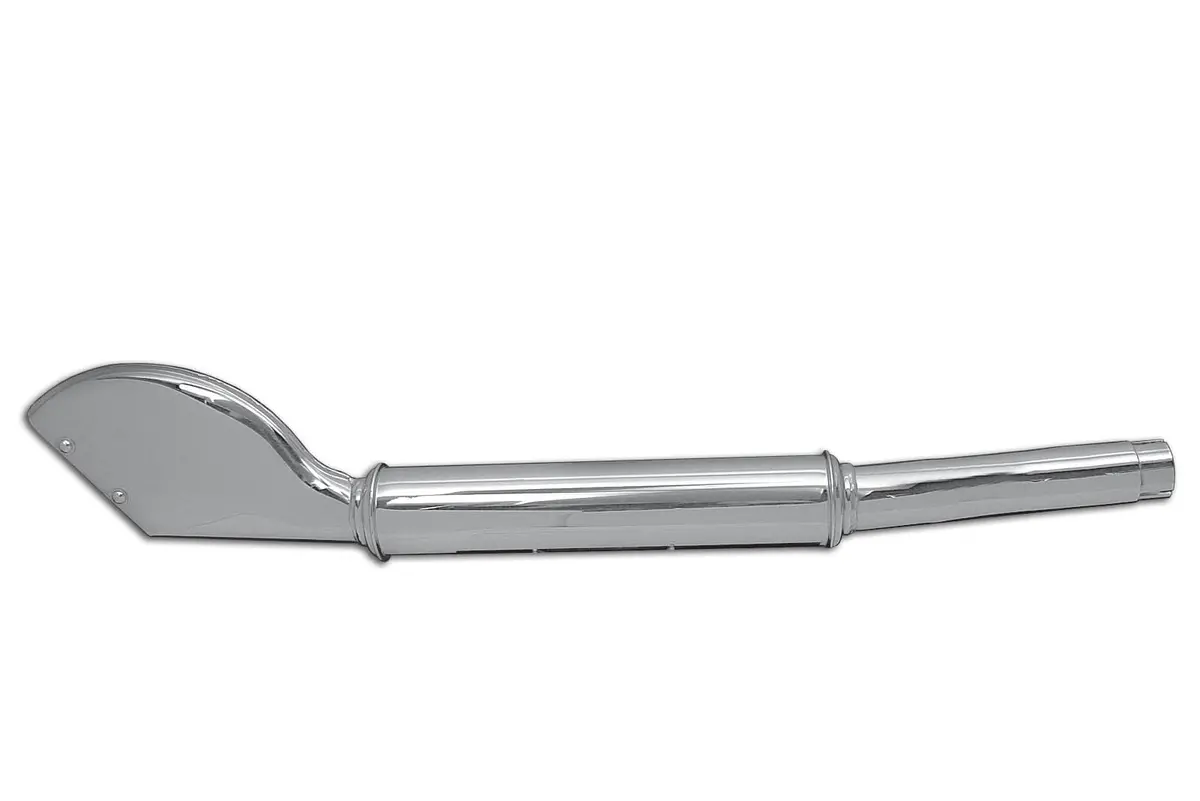 45 Inch Wl Bat Tail Muffler Chrome - V-Twin Mfg. 1