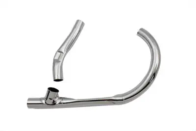 Chrome Exhaust Header Set - V-Twin Mfg. 1