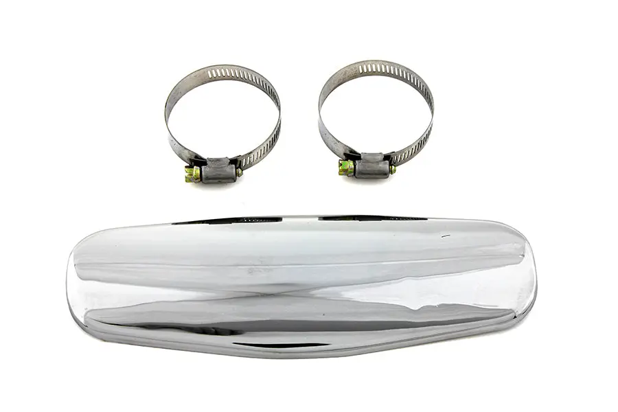 Replica Exhaust Spoon Style Heat Shield - V-Twin Mfg. 1