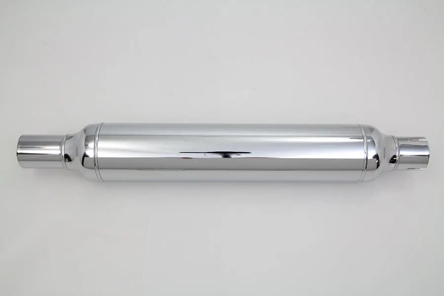 22 Inch Cigar Muffler Chrome - V-Twin Mfg. 1