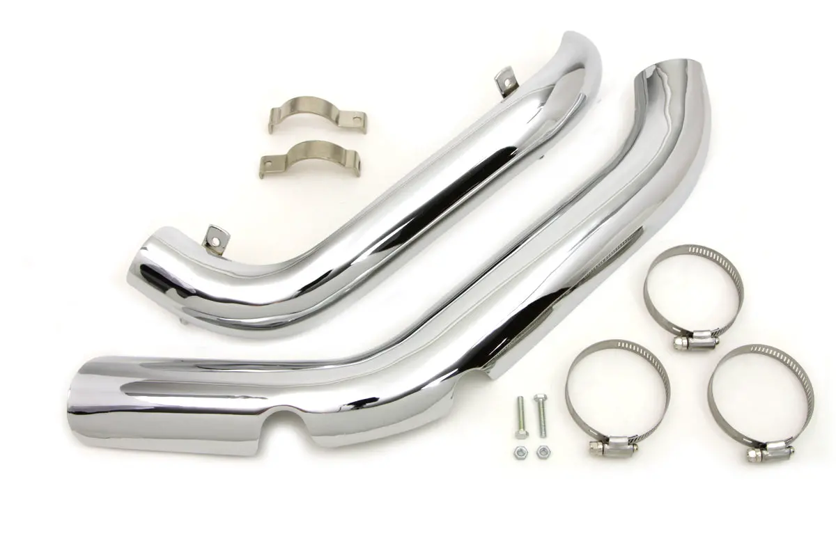 Exhaust Pipe Heat Shield Set - V-Twin Mfg. 1