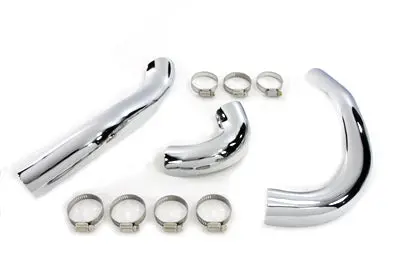 Dual Exhaust Pipe Heat Shield Set - V-Twin Mfg. 1