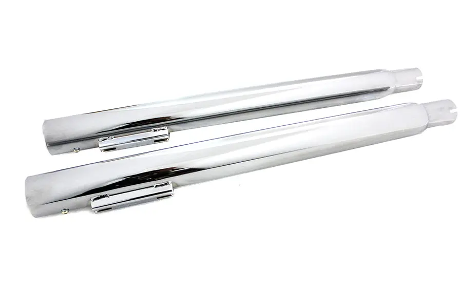 Dumper Exhaust Straight Pipe Set - V-Twin Mfg. 1