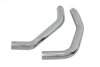 Drag Exhaust Pipe Heat Shield Set - V-Twin Mfg. 1