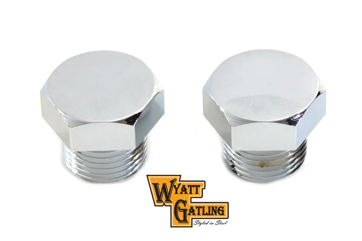 Wyatt Gatling Exhaust Oxygen Sensor Plugs - V-Twin Mfg. 1