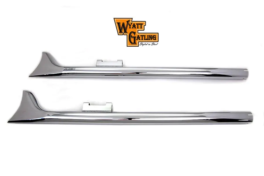 Wyatt Gatling Straight 36 Inch Fishtail Extension Set - V-Twin Mfg. 1