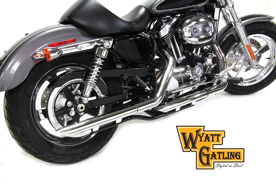 Wyatt Gatling Exhaust Pipe Extension Set - V-Twin Mfg. 1