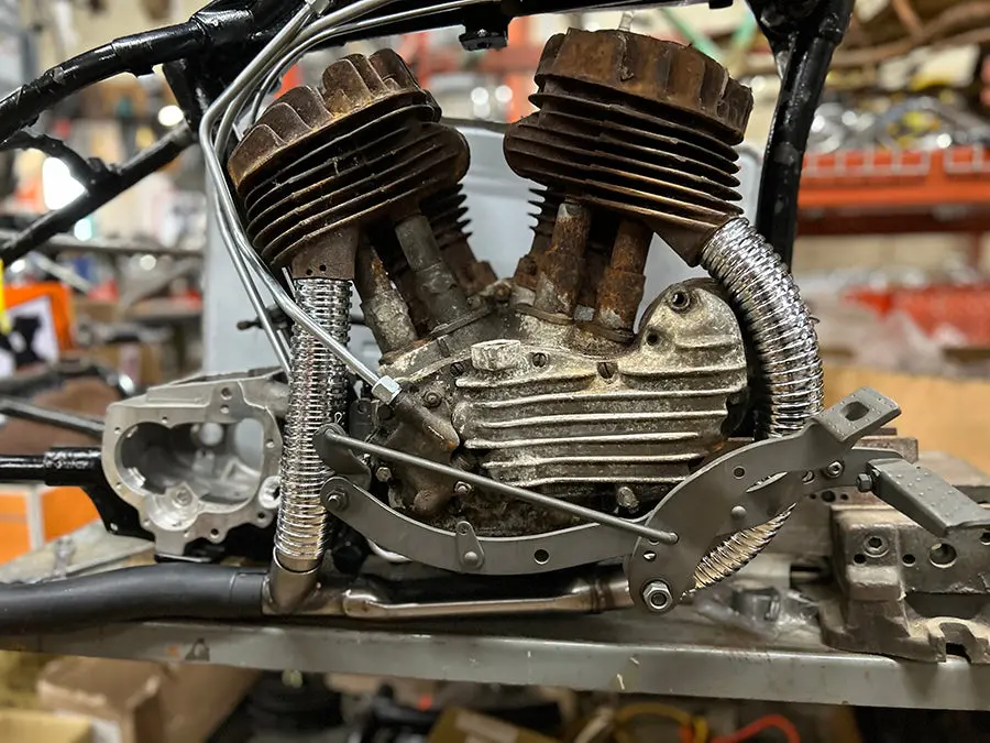 Flexible Exhaust Cover - V-Twin Mfg. 1