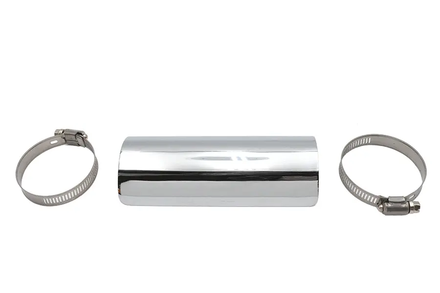 Exhaust 6 Inch Heat Shield Straight - V-Twin Mfg. 1