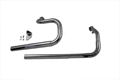 Exhaust Drag Pipe Set Straight Cut - V-Twin Mfg. 1