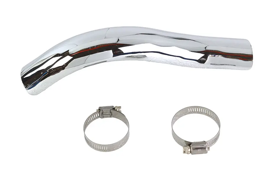 Chrome Rear Heat Shield - V-Twin Mfg. 1