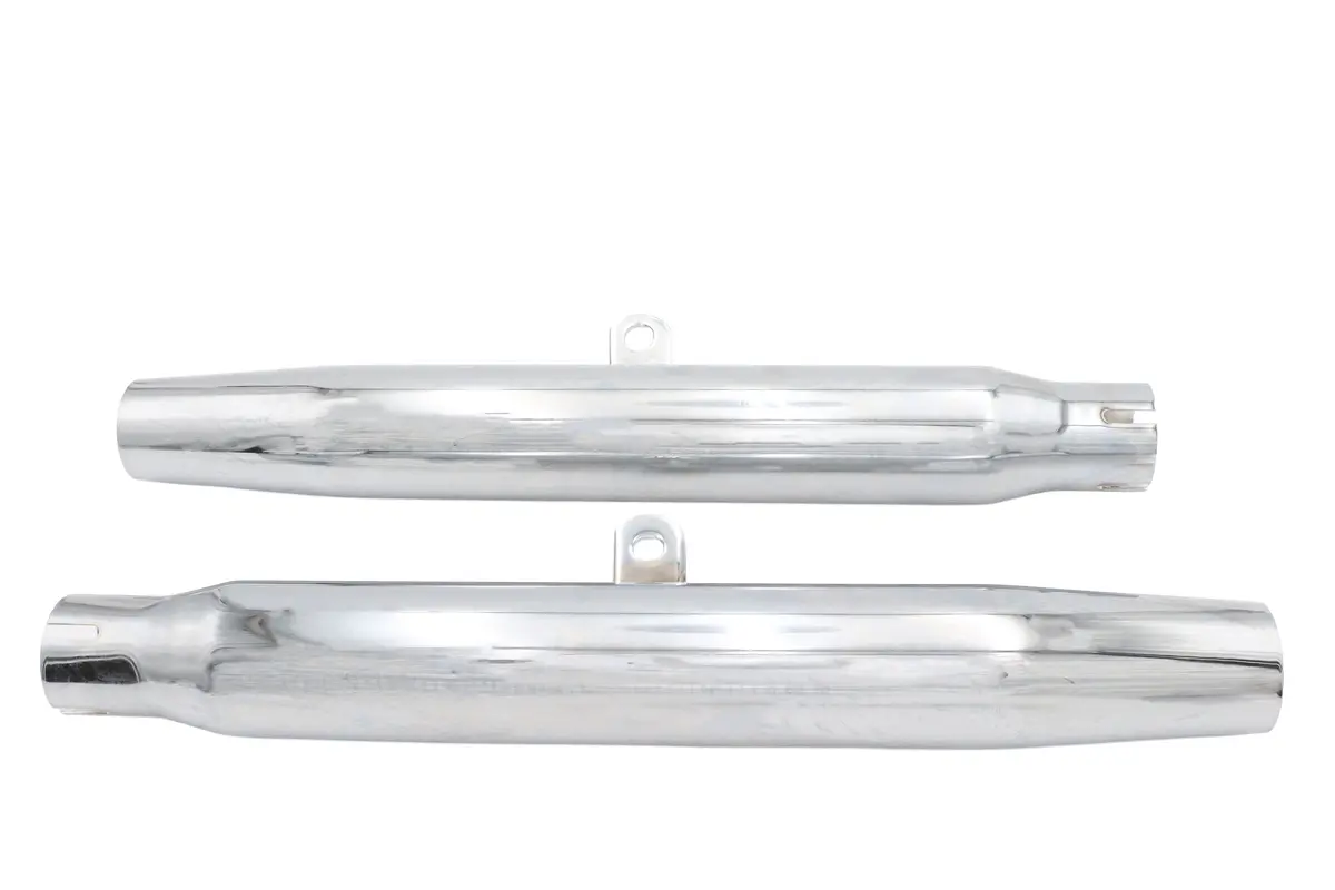 Wyatt Gatling Tapered Slip-On Muffler Set - V-Twin Mfg. 1