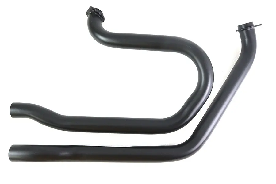Alphabet Fx-Fxe Exhaust Header Set Black - V-Twin Mfg. 1