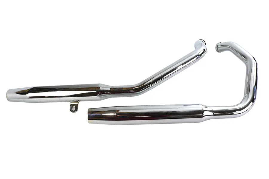 Seamless Exhaust System Chrome - V-Twin Mfg. 1