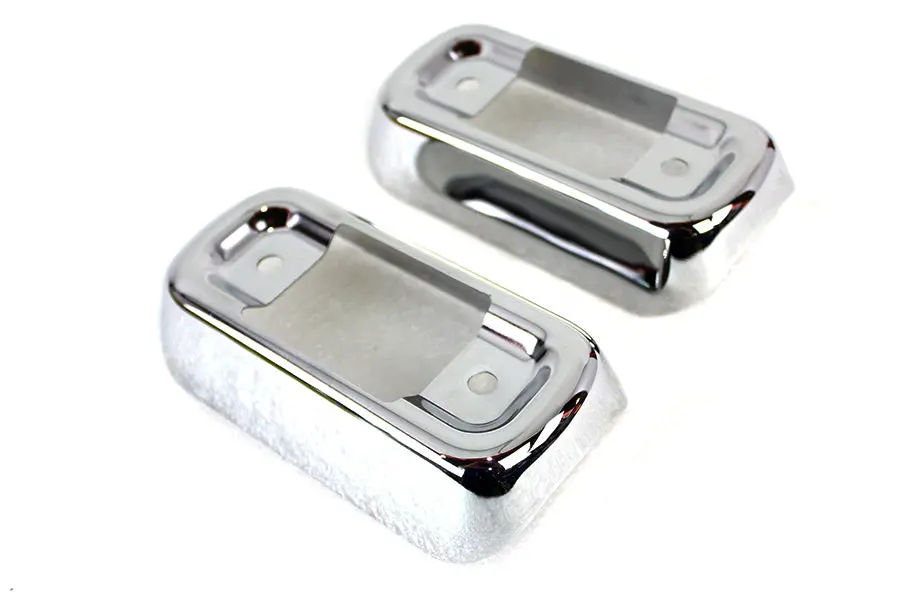 4 Inch Muffler Bracket Cover Set - V-Twin Mfg. 1