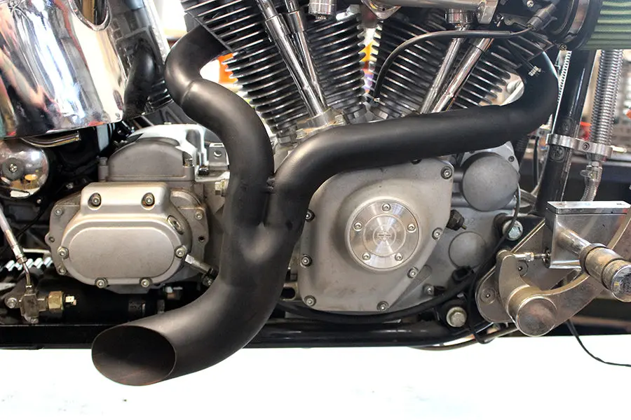 Wyatt Gatling Fxst Ground Pounder Black - V-Twin Mfg. 1