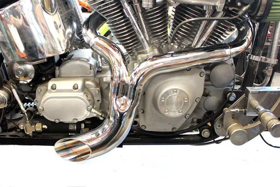 Wyatt Gatling Fxst Ground Pounder Chrome - V-Twin Mfg. 1