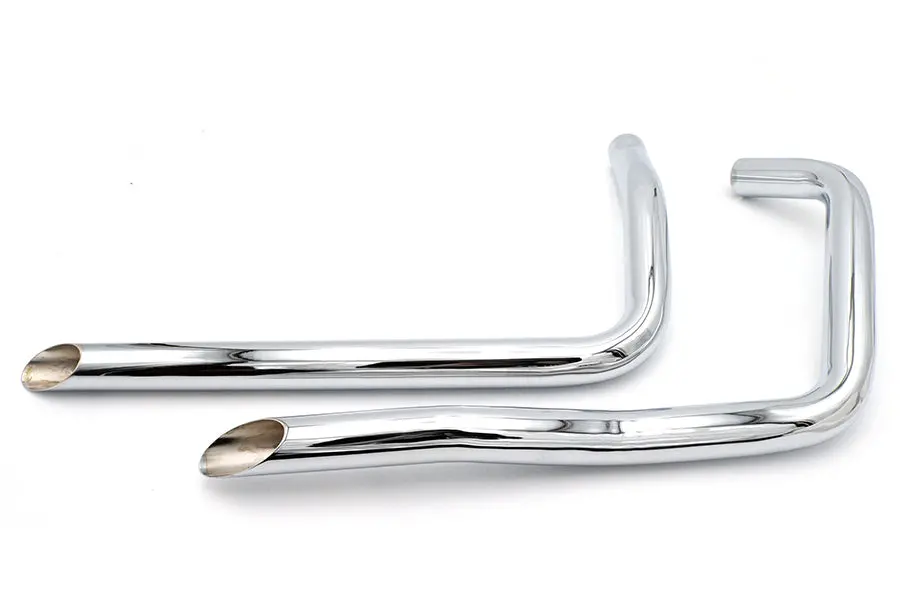 Side Valve W/G Exhaust Drag Pipe Set - V-Twin Mfg. 1