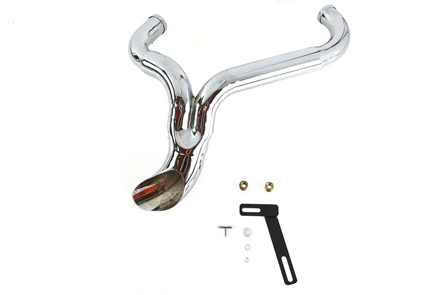 Wyatt Gatling Fxd Ground Pounder Chrome - V-Twin Mfg. 1