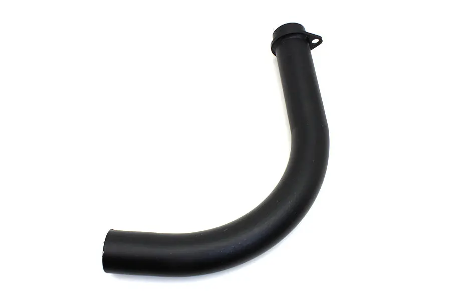 Black Front Cylinder Exhaust Header Pipe - V-Twin Mfg. 1