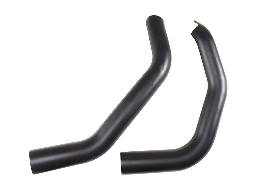 Smooth Heat Shield Set Black - V-Twin Mfg. 1