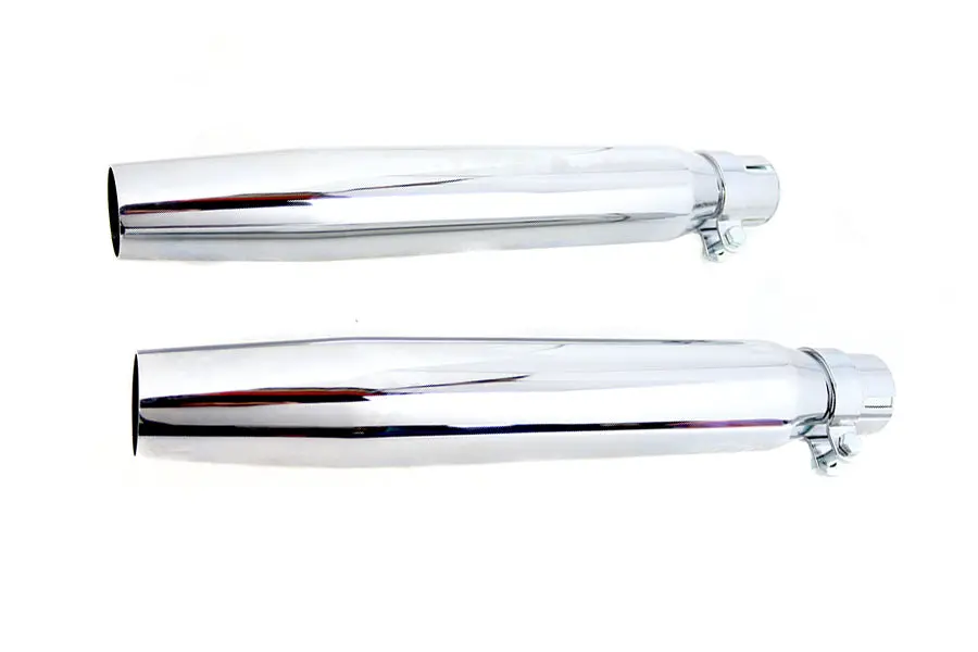 Tapered Slip On Muffler Set - V-Twin Mfg. 1