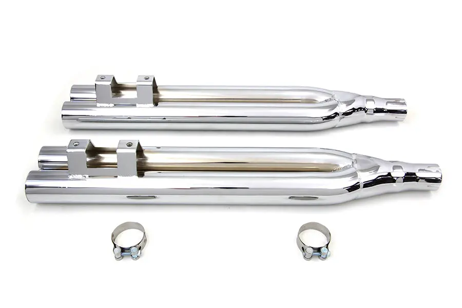 Double Barrel Exhaust Extension Pipe - V-Twin Mfg. 1
