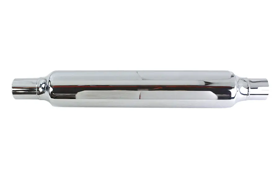 22 Inch Cigar Muffler Chrome - V-Twin Mfg. 1