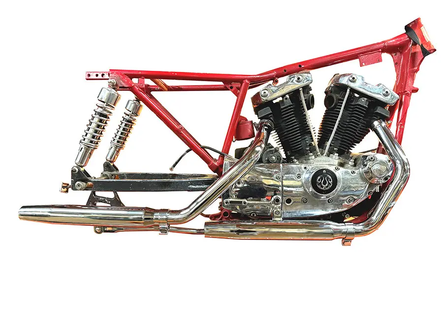 Tapered Muffler Exhaust Kit Chrome - V-Twin Mfg. 1