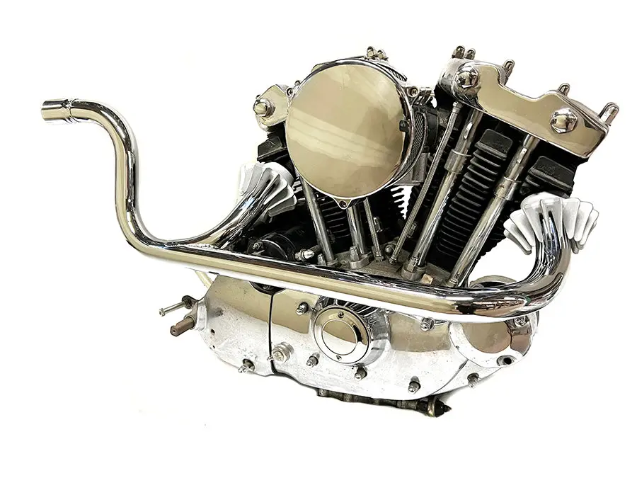 Chrome Xlch Header Pipe - V-Twin Mfg. 1