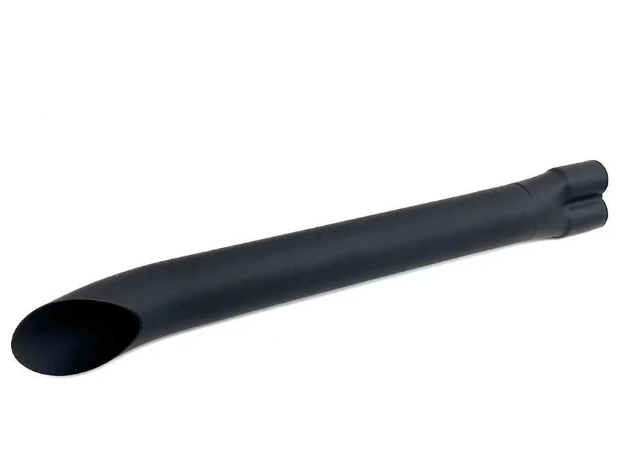 24 Inch Collector Turn Out Exhaust Tip Black - V-Twin Mfg. 1