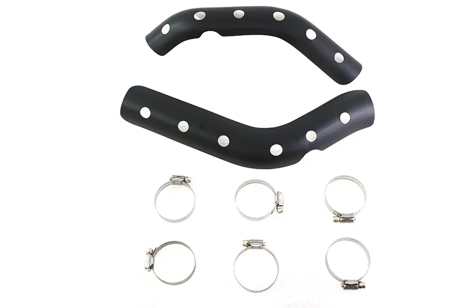 Xl Heat Shield Set Black - V-Twin Mfg. 1