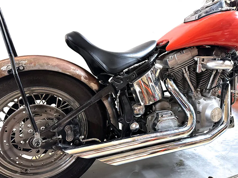 Wyatt Gatling Exhaust Drag Pipe Set Down Slash Shorty - V-Twin Mfg. 1