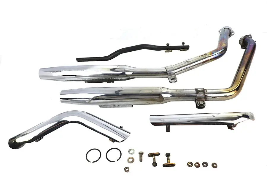 Fxr Muffler Pipe Set Evolution - V-Twin Mfg. 1