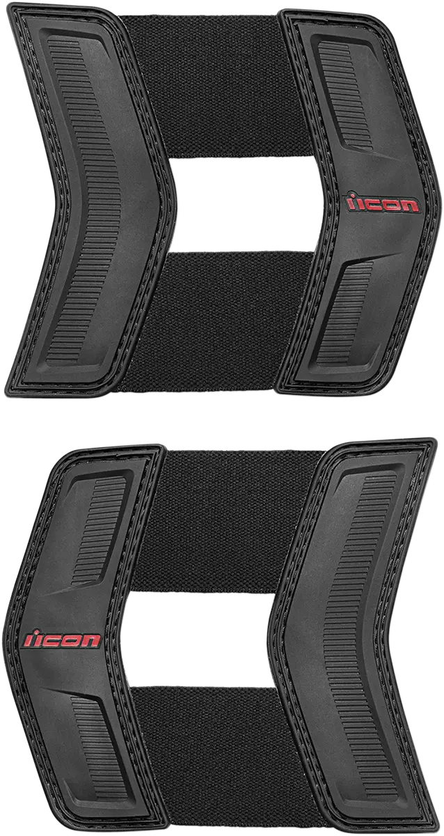 Icon Field Armor Stryker™ Vest Waist Straps - Black/Red 2701-0674 1