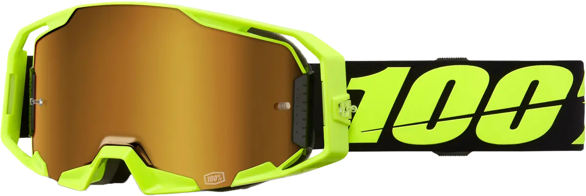 Armatic Goggle Neon Ylw Mirror True Gold 1