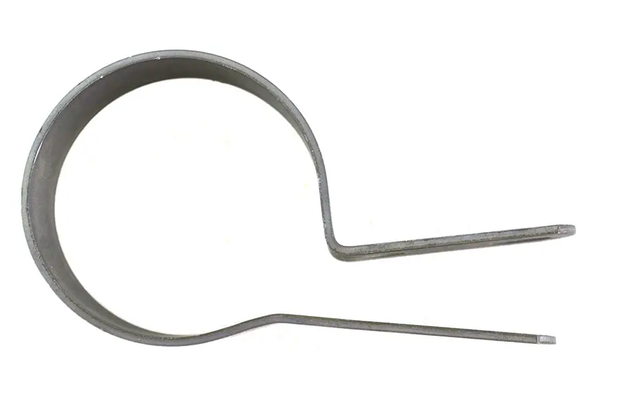 Rear Muffler Clamp Parkerized - V-Twin Mfg. 1