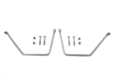 Chrome Saddlebag Support Set - V-Twin Mfg. 1