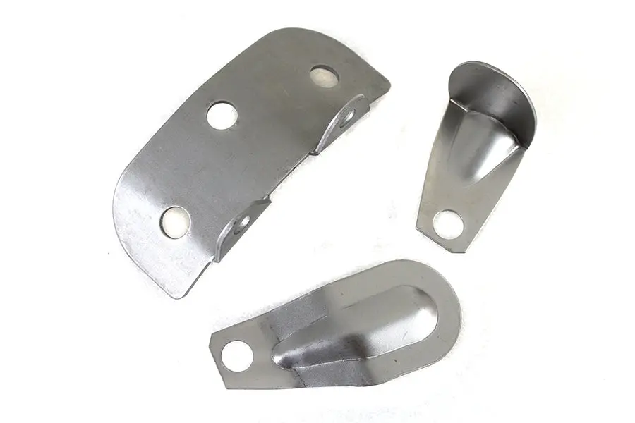 Raw Steel Oil Tank Bracket Kit - V-Twin Mfg. 1