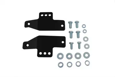 Black Seat Handrail Mount Kit - V-Twin Mfg. 1